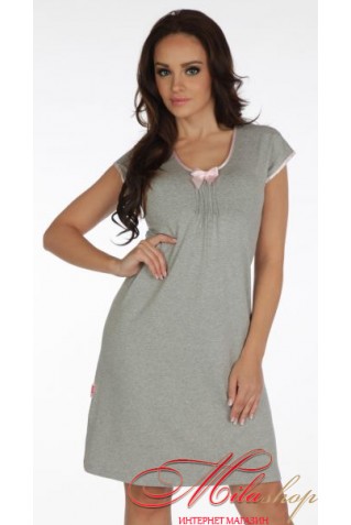 Ночная сорочка из вискозной ткани De Lafense 870